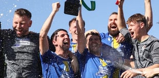 Llan celebrate title as Williams hits milestone