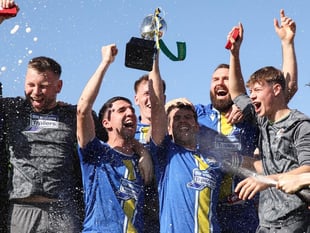 Llan celebrate title as Williams hits milestone