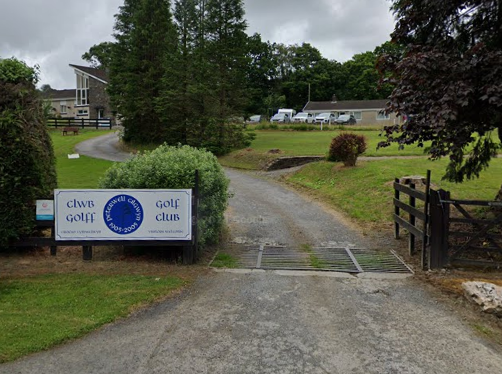 Cilgwyn Golf Club in Llangybi