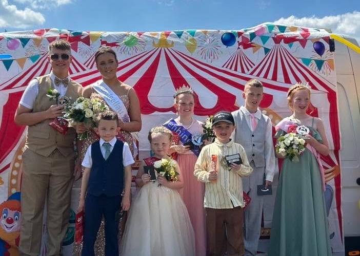 Last year's Dolgellau Carnival kings and queens