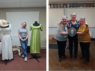 Barmouth WI explores history with costume expert Olivia Kellett