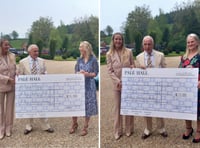Palé Hall Hotel owners donate £30,000 to horse racing charities