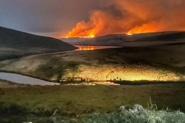 People warned not to venture into Elan Valley as fires burn