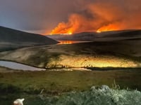 People warned not to venture into Elan Valley as fires burn