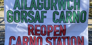 Which Senedd candidates would get one mid Wales station reopened?