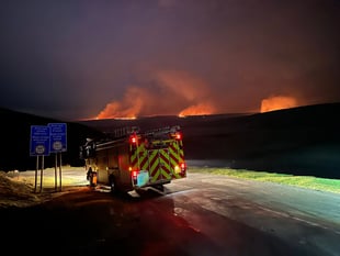 Hafod estate closed due to wildfires