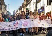 The sun shone for Aberystwyth's biggest ever LGBTQ+ Pride