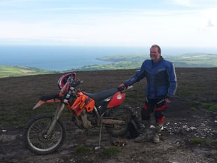 Family tribute to Gwynedd motorcyclist