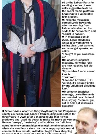 Aber council has second thoughts on mayor who sent kinky sex messages