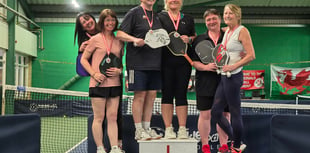 Mawddach pickleball duo strike bronze at Welsh Nationals
