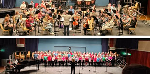 Ceredigion Music Service youngsters shine at Aberystwyth concert