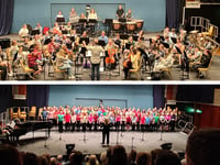 Ceredigion Music Service youngsters shine at Aberystwyth concert