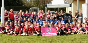 Teifi Timberwolves host first girls rugby festival at Lampeter
