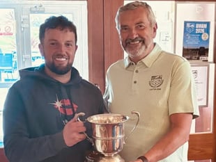 Rhys wins Abersoch Golf Club's prestigious Abel Williams Trophy