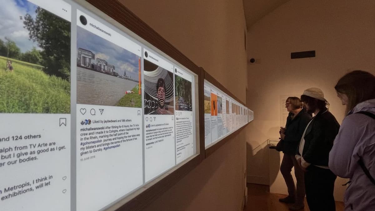 Go Home Polish exhibition inspired by offensive graffiti