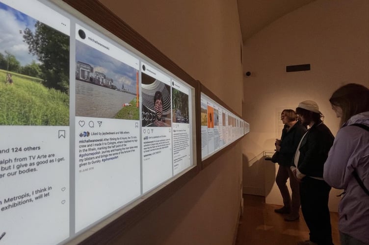 Artist Michal Iwanowski’s touring exhibition