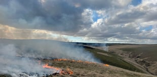 Elan Valley fire continues to burn into its fifth day