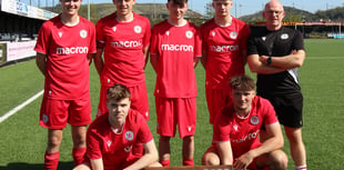 Coleg Meirion‑Dwyfor trio in shield success
