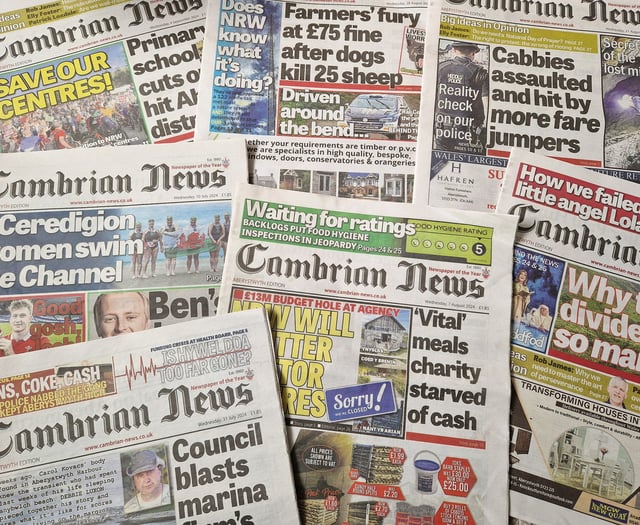 Cambrian News and political advertising