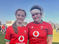 Welsh pupils Alaw Roberts, Efa Thorp shine in under-18 rugby