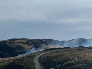 Rain and helicopters bring wildfires under control