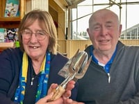 Borth & Ynyslas honours John and Sonja Lewis