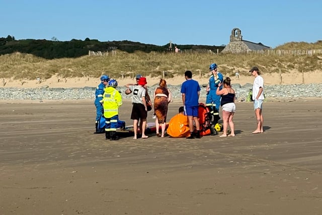 RNLI rescue four paddle boarders blown offshore