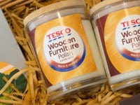 Tesco creates unique candle for grieving Ceredigion family
