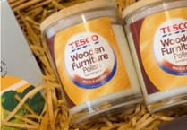 Tesco creates unique candle for grieving Ceredigion family