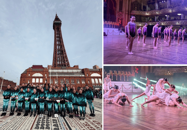 Aberaeron dancers win three trophies at Blackpool Tower