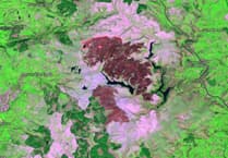 What is causing the unprecedented scale of Wales' wildfires?