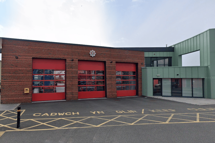 Aberystwyth fire station