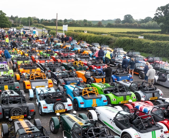 300 Caterham cars expected to descend on Aberdyfi for charity