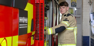 Firefighter balances schoolwork with saving lives