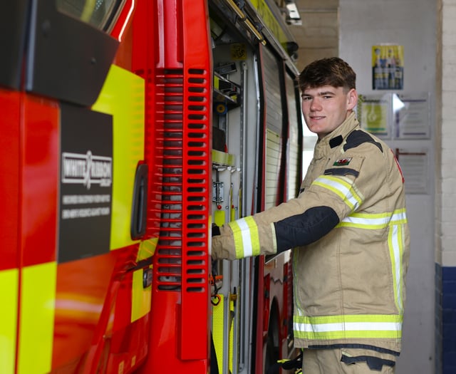 Firefighter balances schoolwork with saving lives