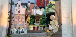 Criccieth Crafters' tapestry unveiled for Portmeirion's centenary