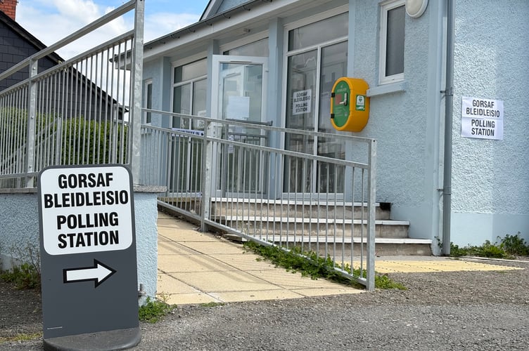 Polling station Bow Street
