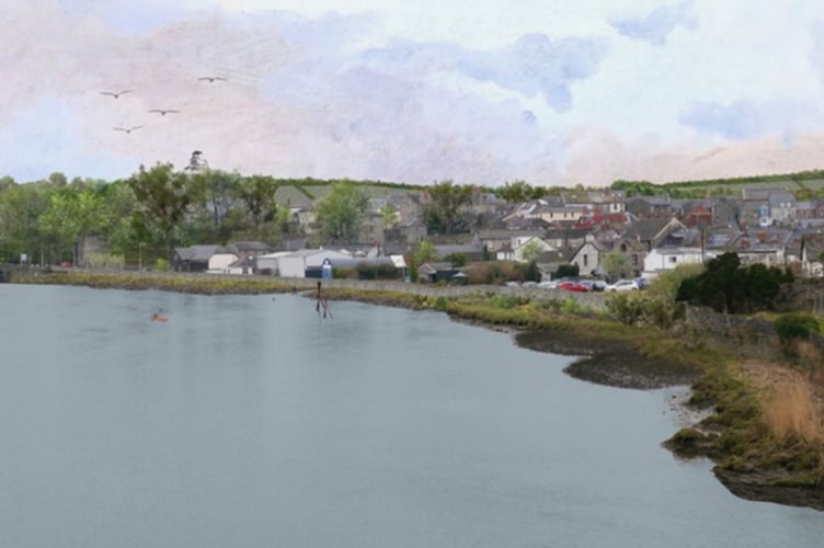 Flood defence cardigan