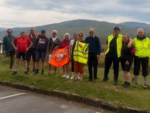 Aberystwyth's Wheel Together wins Club of the Month