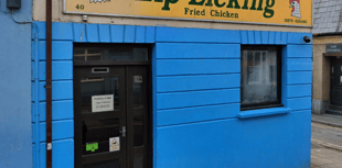 Fine for smashing Aberystwyth takeaway window