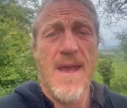 Jerome Flynn objected to the DARC plans in a social media video