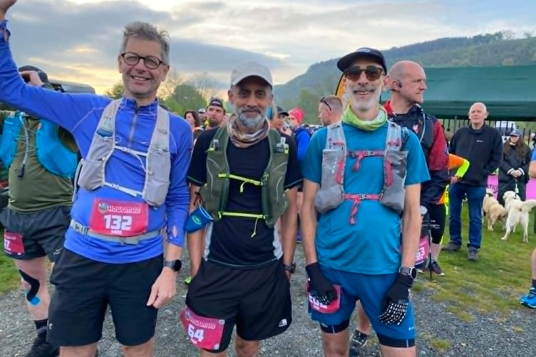Mike, Rabi and Ivan ready to tackle the HOWUM ultra