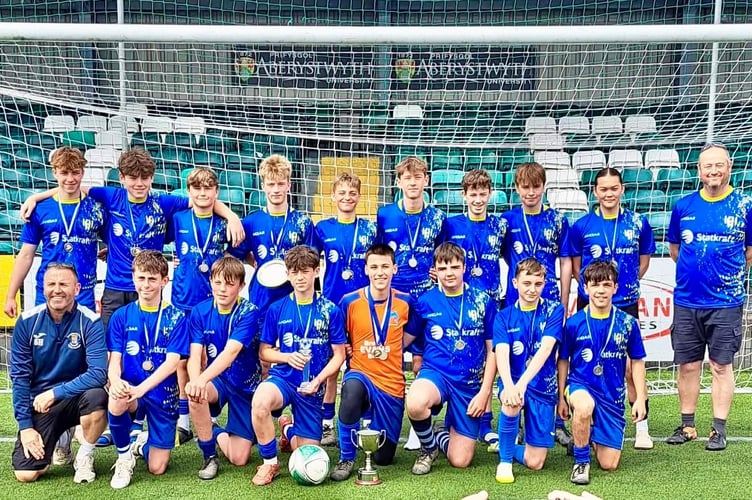 Ystwyth Dolphins - U15 cup winners