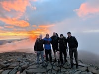 Aberystwyth posties complete three peaks challenge