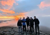 Aberystwyth posties complete three peaks challenge