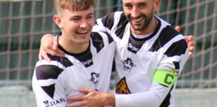 Roberts at the double as Pwll sign off with a win