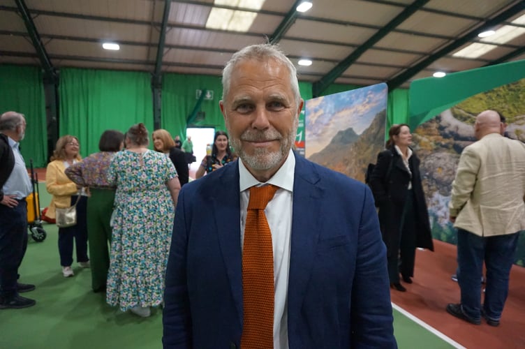 Elwyn Vaughan said the news of his election "hadn't yet sunk in".