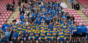 Gwylanod celebrate a superb season despite cup final heartbreak