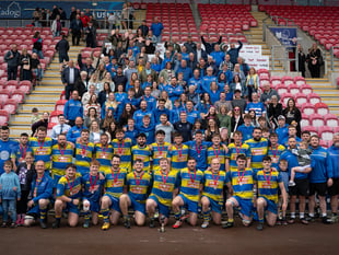 Gwylanod celebrate a superb season despite cup final heartbreak
