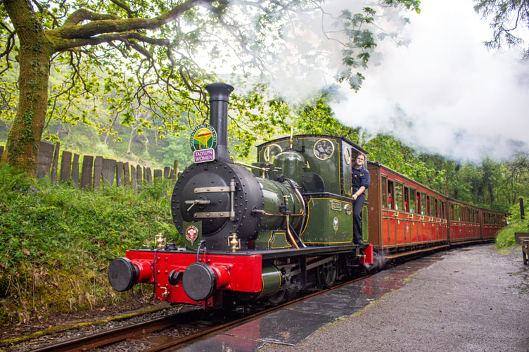 The Talyllyn Railway welcomed visitors from across the UK on Saturday, 9 May for its annual Talyllyn Women’s Day. Photo: The Talyllyn Railway